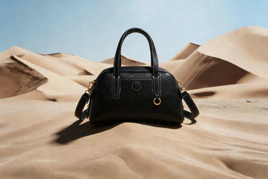 Retro Bowling Bag | Large Capacity Shoulder Tote for Commute & Day Out