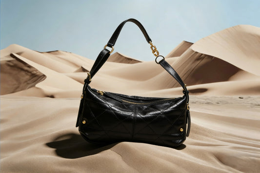 Quilted Underarm Bag | Versatile Puffy Bag for Commute and Travel