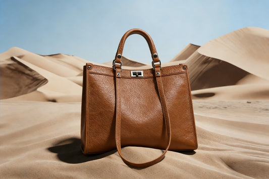 Classic Large Tote | Minimalist Design with Vintage Details, New for Fall