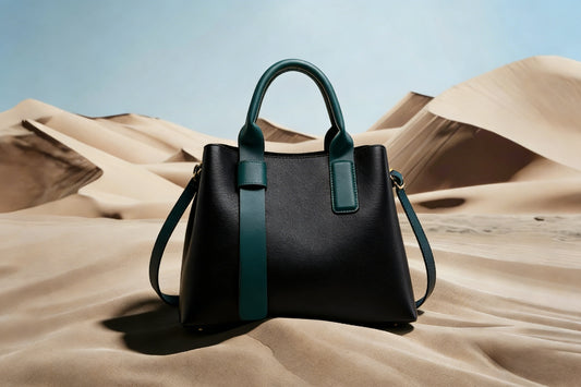 Signature Print Handbag | Vintage Style Large Tote for Commute, High-End