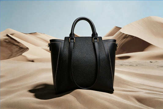 Minimalist Textured Tote | Large Capacity Bag for Daily Commute