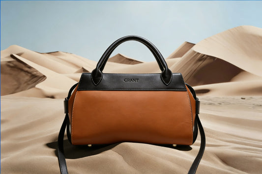 Vintage Boston Bag | Structured Large Tote with a Luxe Feel