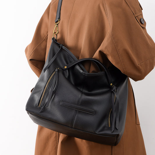 Fall-Winter Tote Bag | High-End Soft Leather, Large Capacity