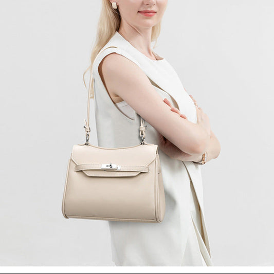 Commuter Underarm Bag | Soft Leather Large Capacity Crossbody