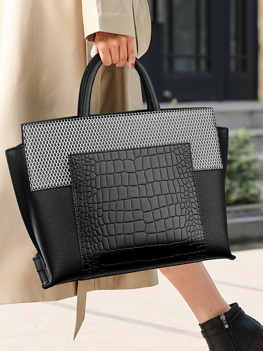 High-End Embossed Tote Wholesale | Retro European Style Shoulder Bag